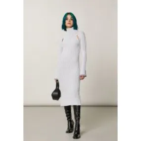 Abito a coste con cut-out patrizia pepe