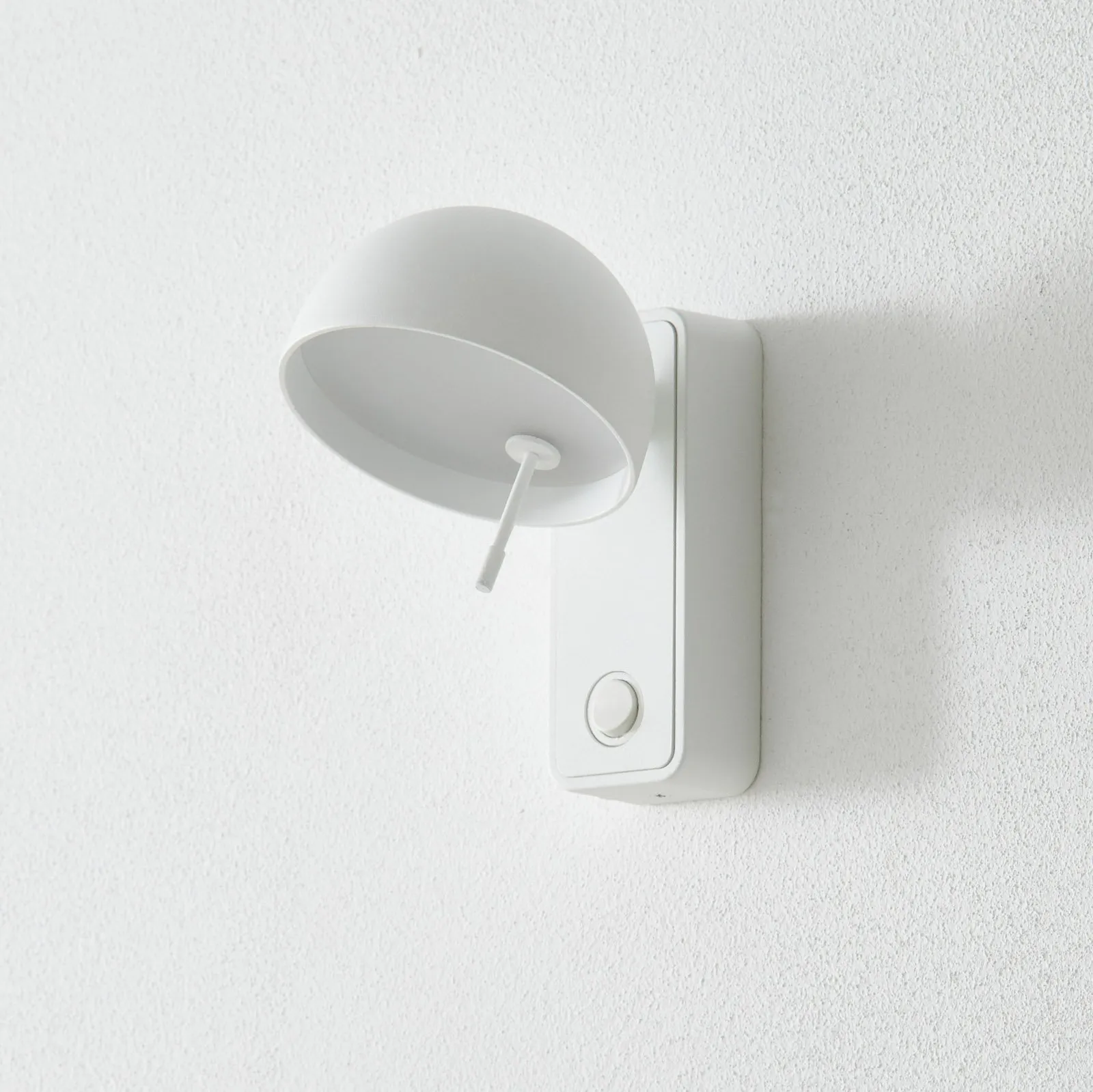 Bover Beddy A/01 applique LED girevole bianca
