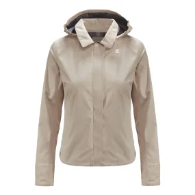 Giubbino K-Way Lilla Bonded Jersey Beige