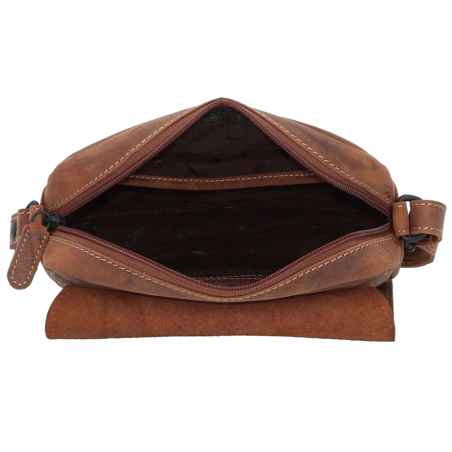Jack Kinsky Baltimore 19 Borsa a tracolla in pelle 21 cm