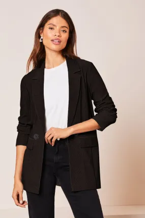 Lipsy - Blazer in jersey a coste