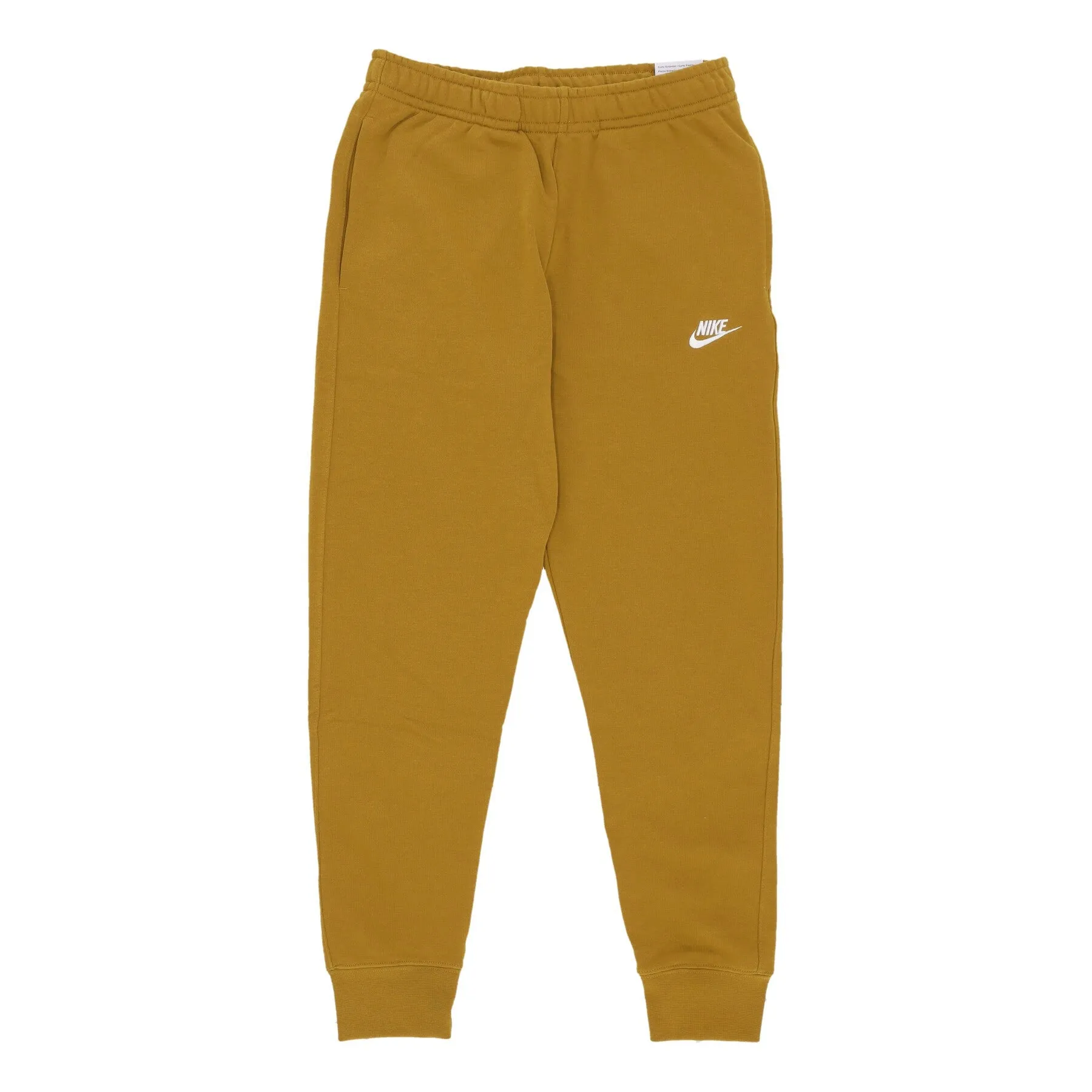 Pantalone Tuta Leggero Uomo Club Jogger Bronzine/bronzine/white