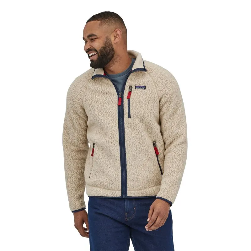 Patagonia Giacca in pile da uomo Retro Pile (El Cap Khaki)
